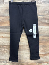 NEW Okie Dokie Black Fleece Lined Legging sz 3T