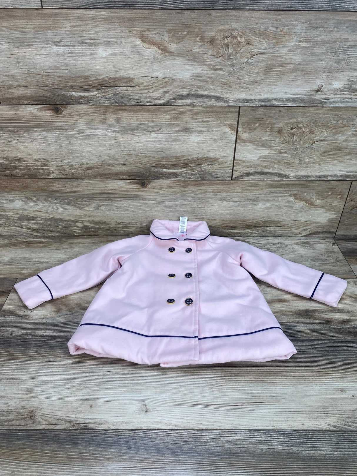 Little Me Pea Coat Pink sz 24m