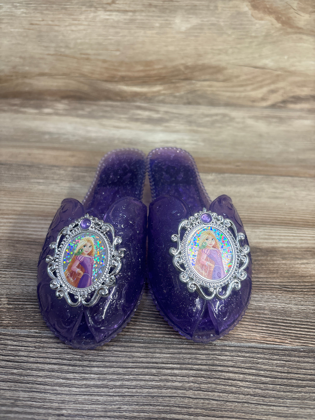 Disney Princess Rapunzel Dress Up Shoes Purple sz 8c