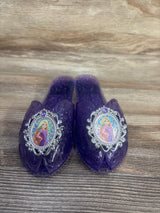 Disney Princess Rapunzel Dress Up Shoes Purple sz 8c