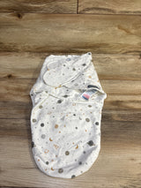 Swaddle Me Space Swaddle Wrap White sz 0-3m