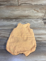Old Navy Gauze Tank Romper Orange sz 3-6m