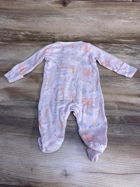 E=MC2 Unicorn Magnetic Footie Pink sz 0-3m - Me n Mommy To Be