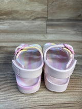 Wonder Nation Double Buckle Sandals Pink sz 5-6c