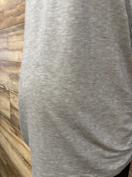 NEW Ficerd Maternity Nursing Shirt Grey sz Large - Me n Mommy To Be