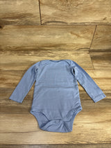 Primary Long Sleeve Bodysuit Blue 18-24m