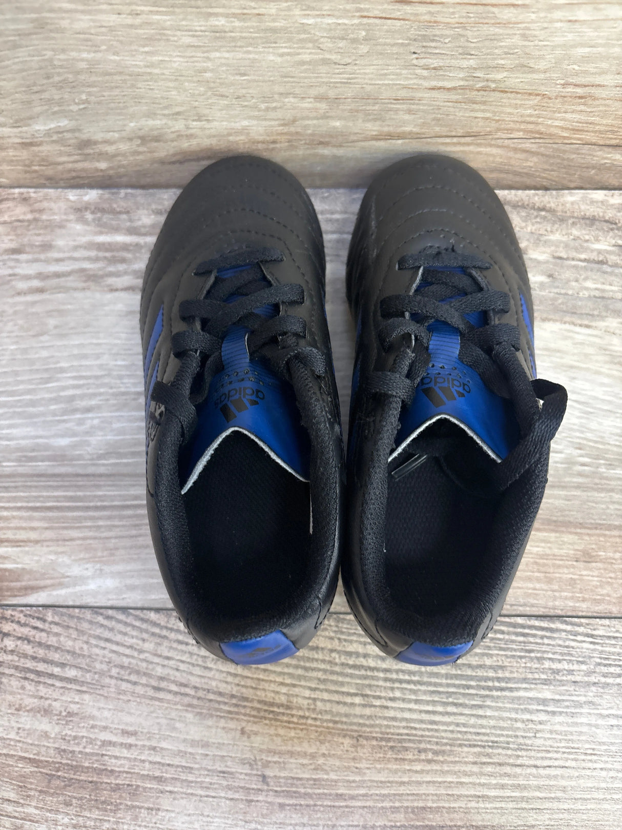 Adidas Goletto VIII Firm Ground Soccer Cleats Blue/Black sz 12c - Me n Mommy To Be