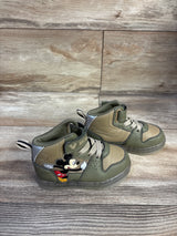 Disney Mickey Mouse Light-Up High Top Sneakers Green sz 6c