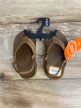 NEW Wonder Nation Brown Casual Flip Flops sz 5/6c