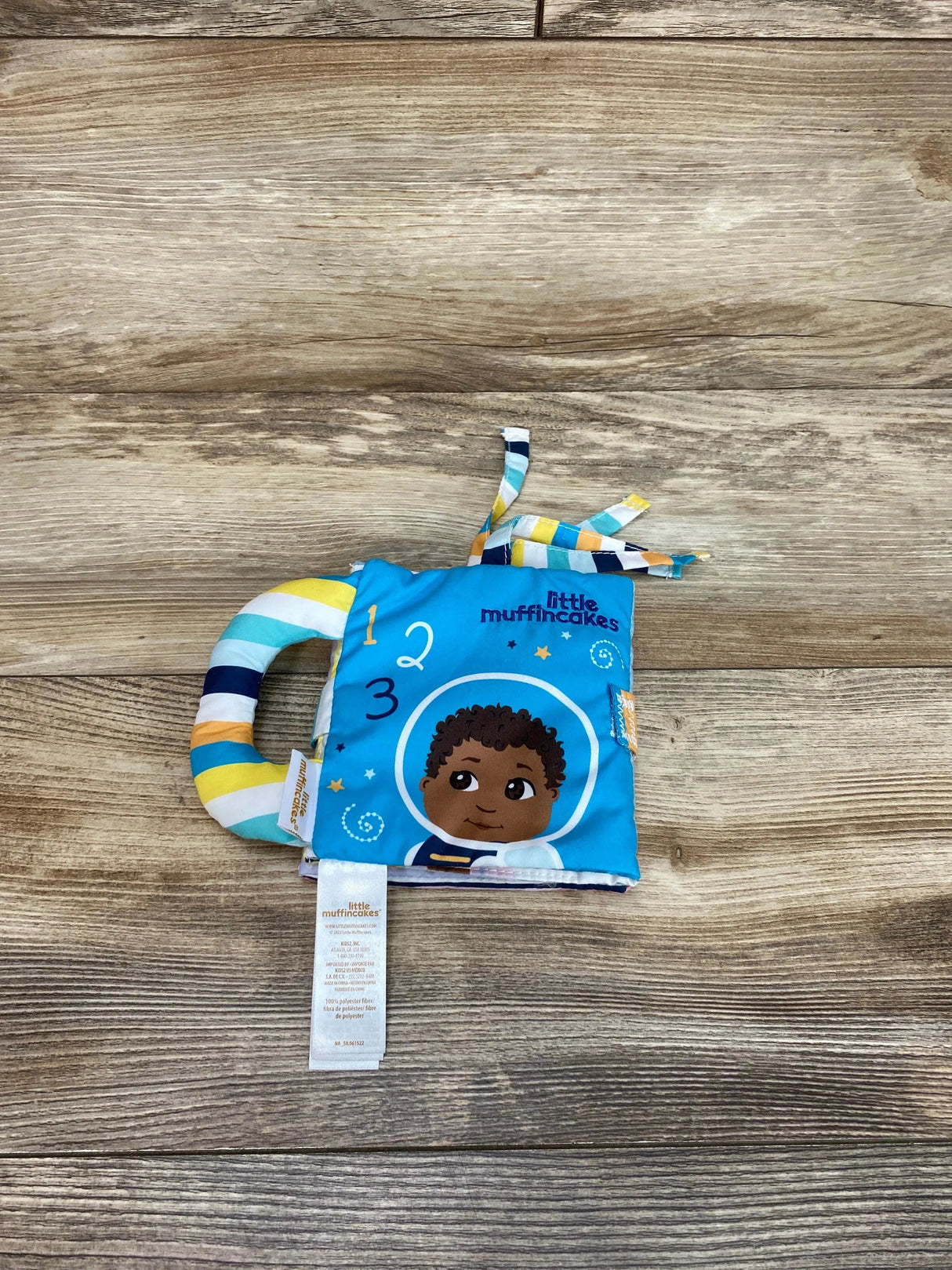 Little Muffincakes Soft Book - Ashton Blue