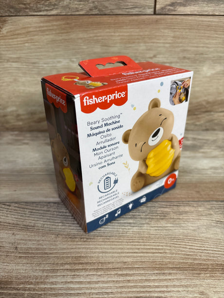 NEW Fisher Price Beary Soothing Portable Sound Machine - Me n Mommy To Be