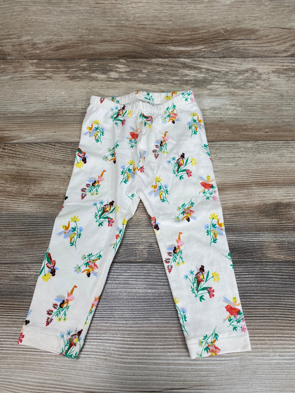 Old Navy Floral Leggings White sz 12-18m