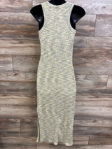 Old Navy Maternity Sleeveless Rib-Knit Dress Yellow sz XS