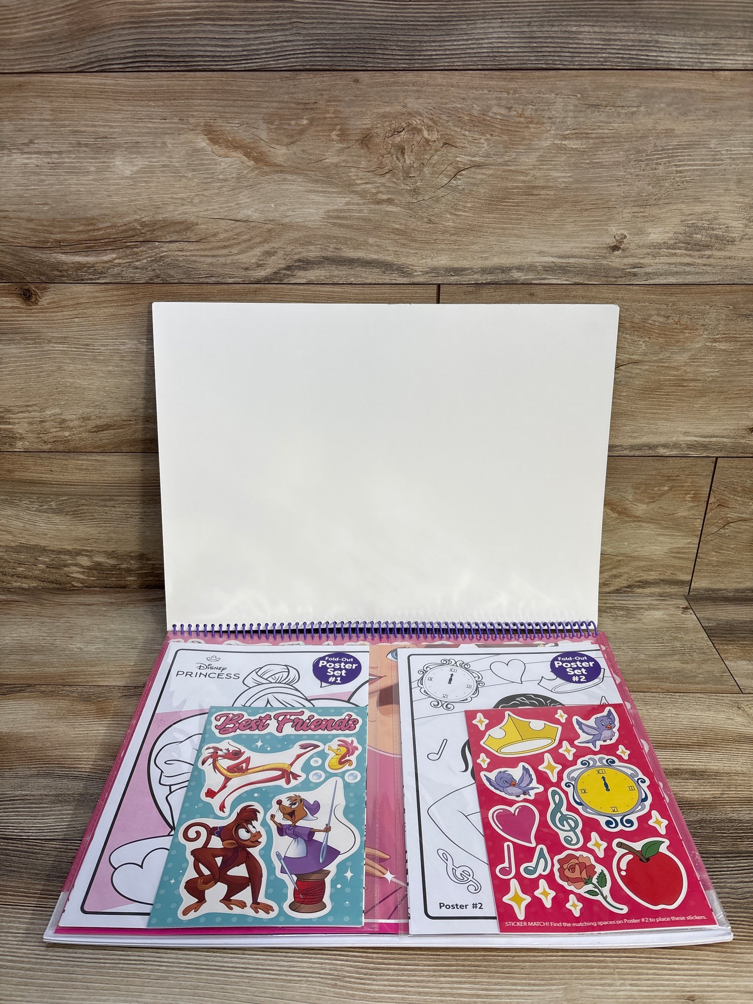 NEW Disney Princess Panorama Coloring Pad