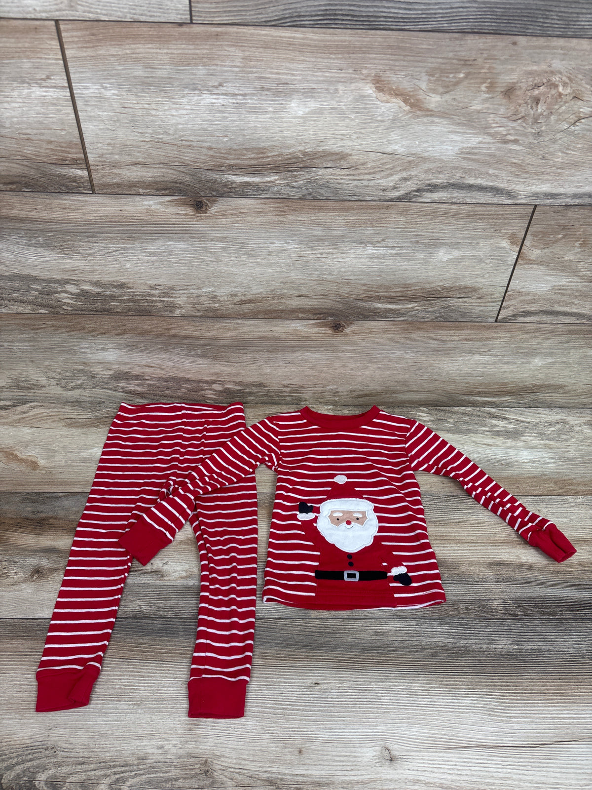 Just One You 2pc Santa Pajama Set Red sz 2T