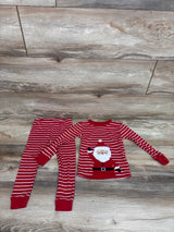 Just One You 2pc Santa Pajama Set Red sz 2T