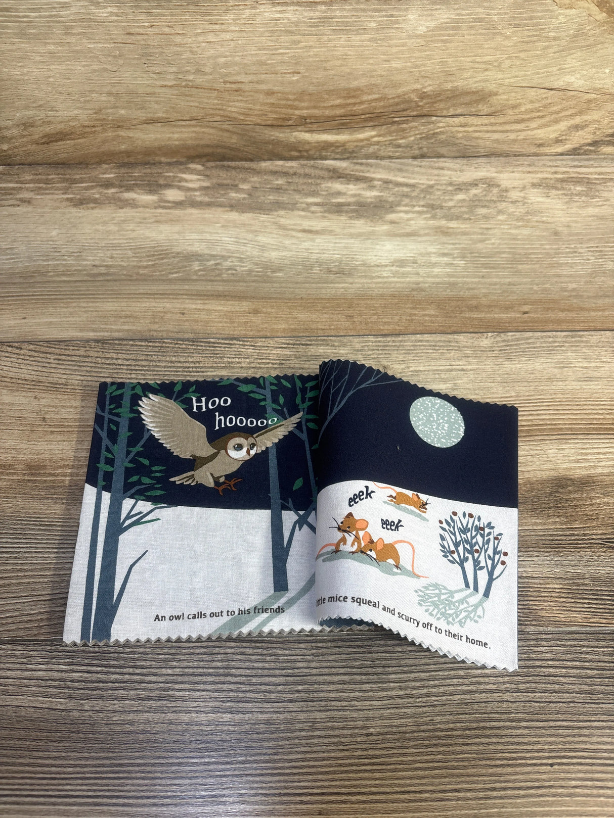 ThreadBear The Woodland Hush Rag Book