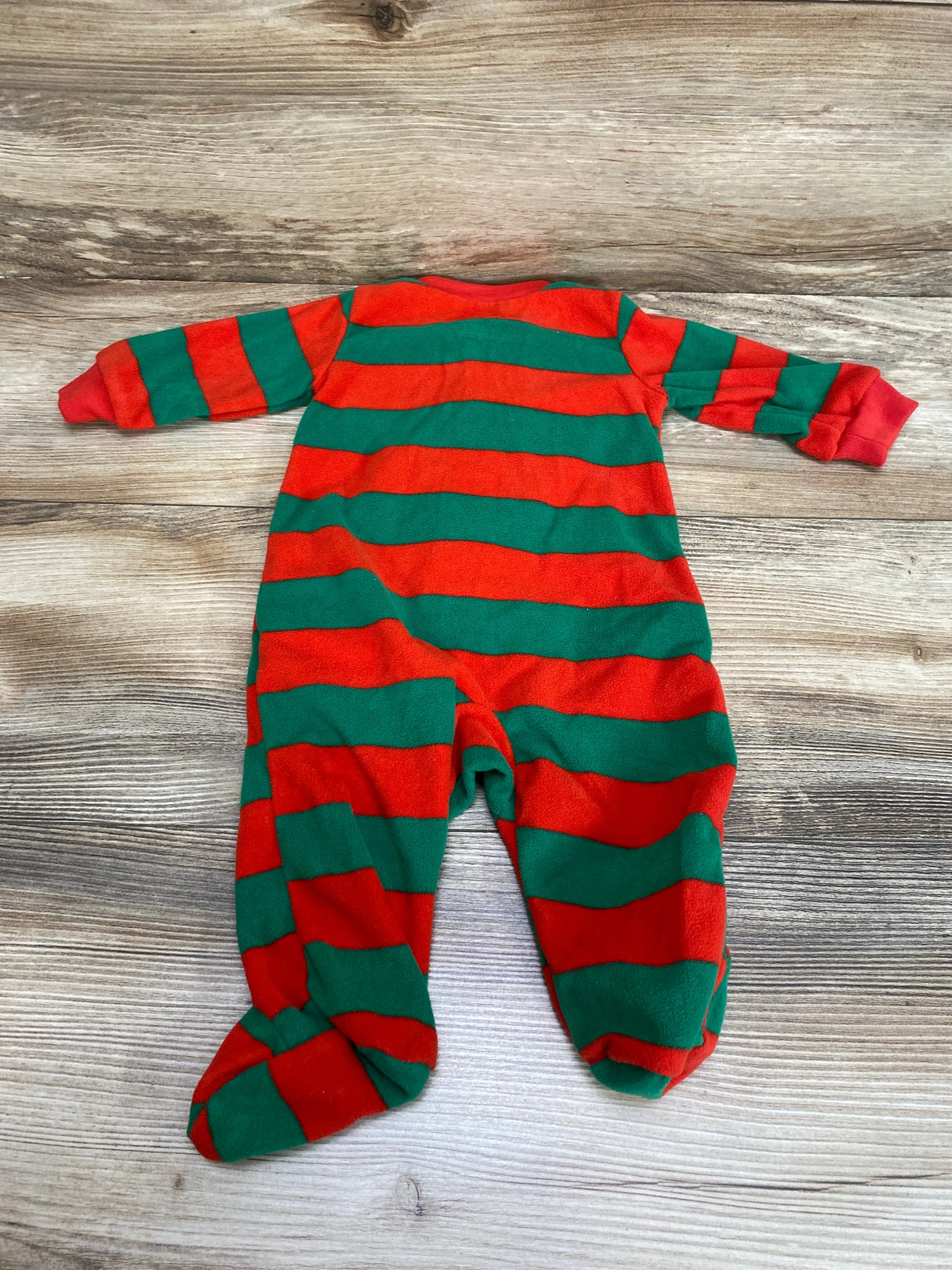 Carter's Striped Blanket Sleeper Red/Green sz 3m