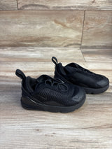 Nike Air Max 270 TD 'Triple Black' Sneakers sz 7c