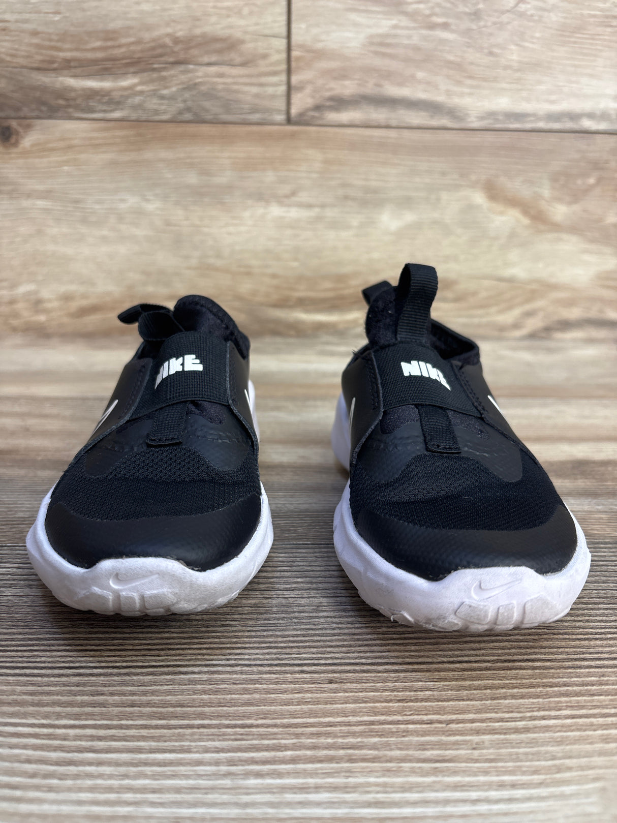 Nike Flex Runner 2 PS 'Black White' Sneakers sz 11c