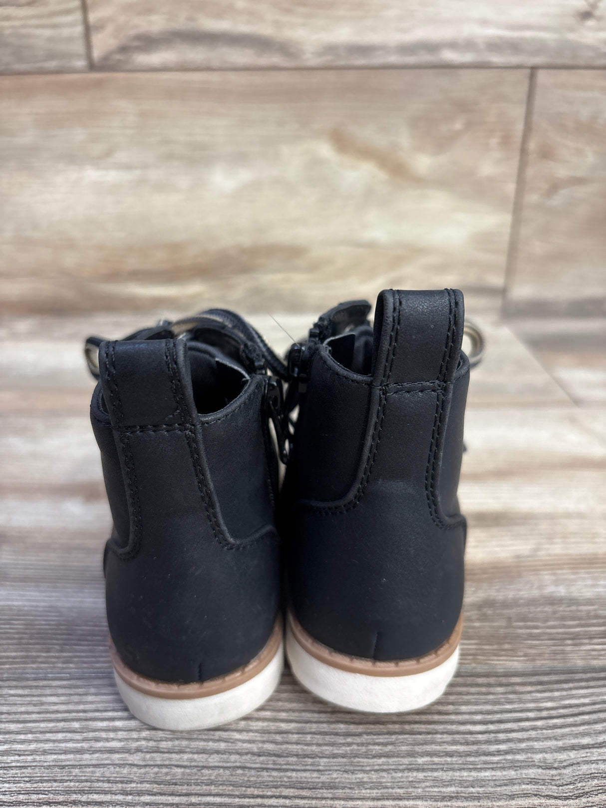 Cat & Jack Greyson Boots Black sz 6c