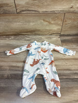 Carter's Dino Sleeper White sz Preemie
