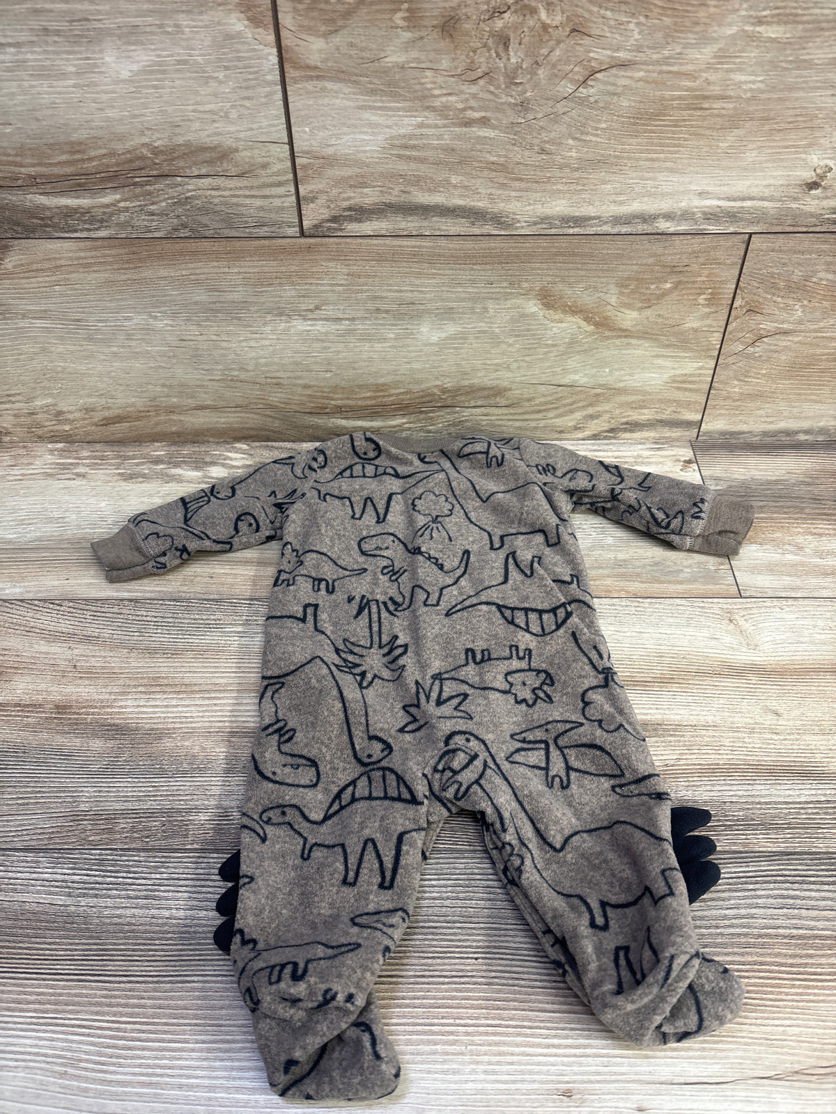 Carter's Blanket Sleeper Brown sz 3m