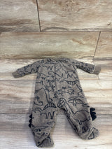 Carter's Blanket Sleeper Brown sz 3m