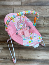 Bright Starts Pink Fancy Fantasy Unicorn Vibrating Bouncer