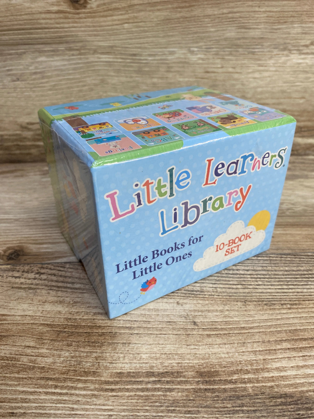 NEW Little Learners 10 Board Book Library Set