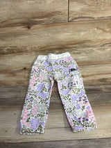NEW Okie Dokie Fleece Floral Jogger Pant sz 18m