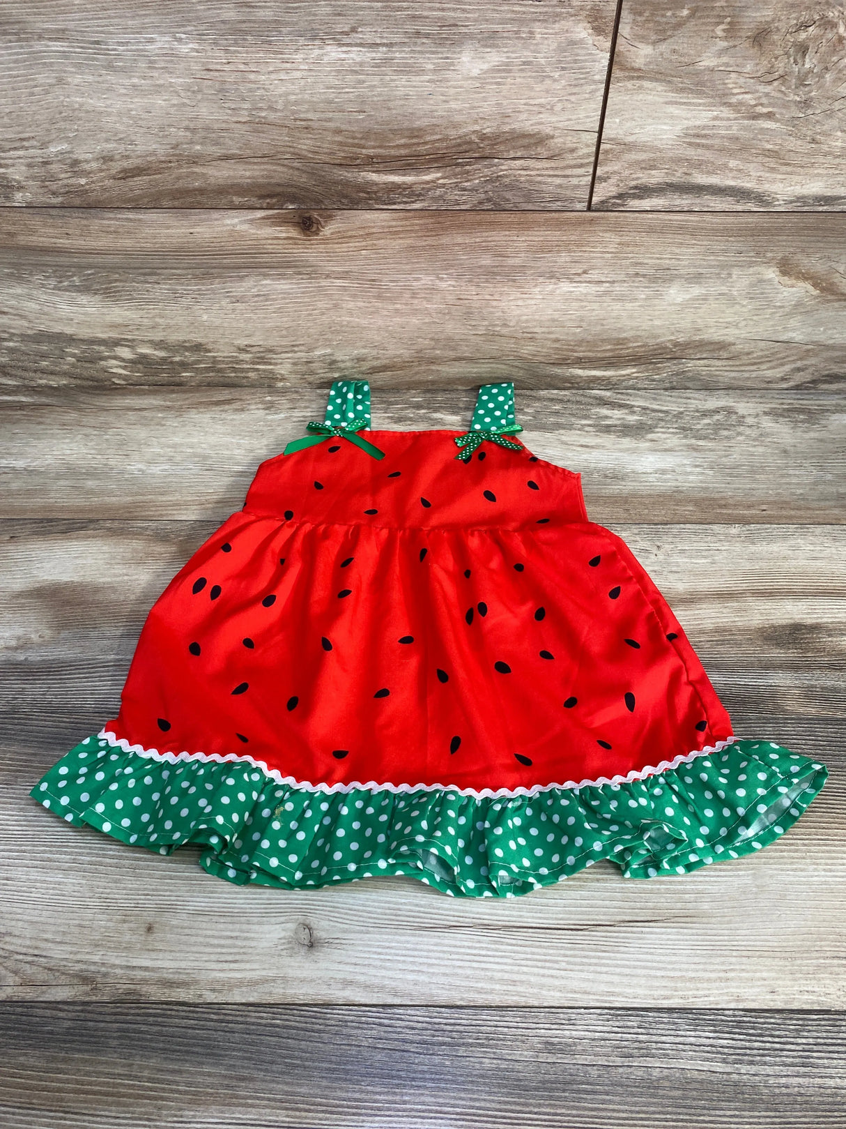 Watermelon Dress Red sz 18m