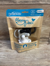 NEW Dr. Brown's Happy Paci 3pk Silicone Pacifiers 0-6m