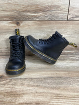 Dr. Martens Zavala Combat Lace Up Boots Black sz 9c