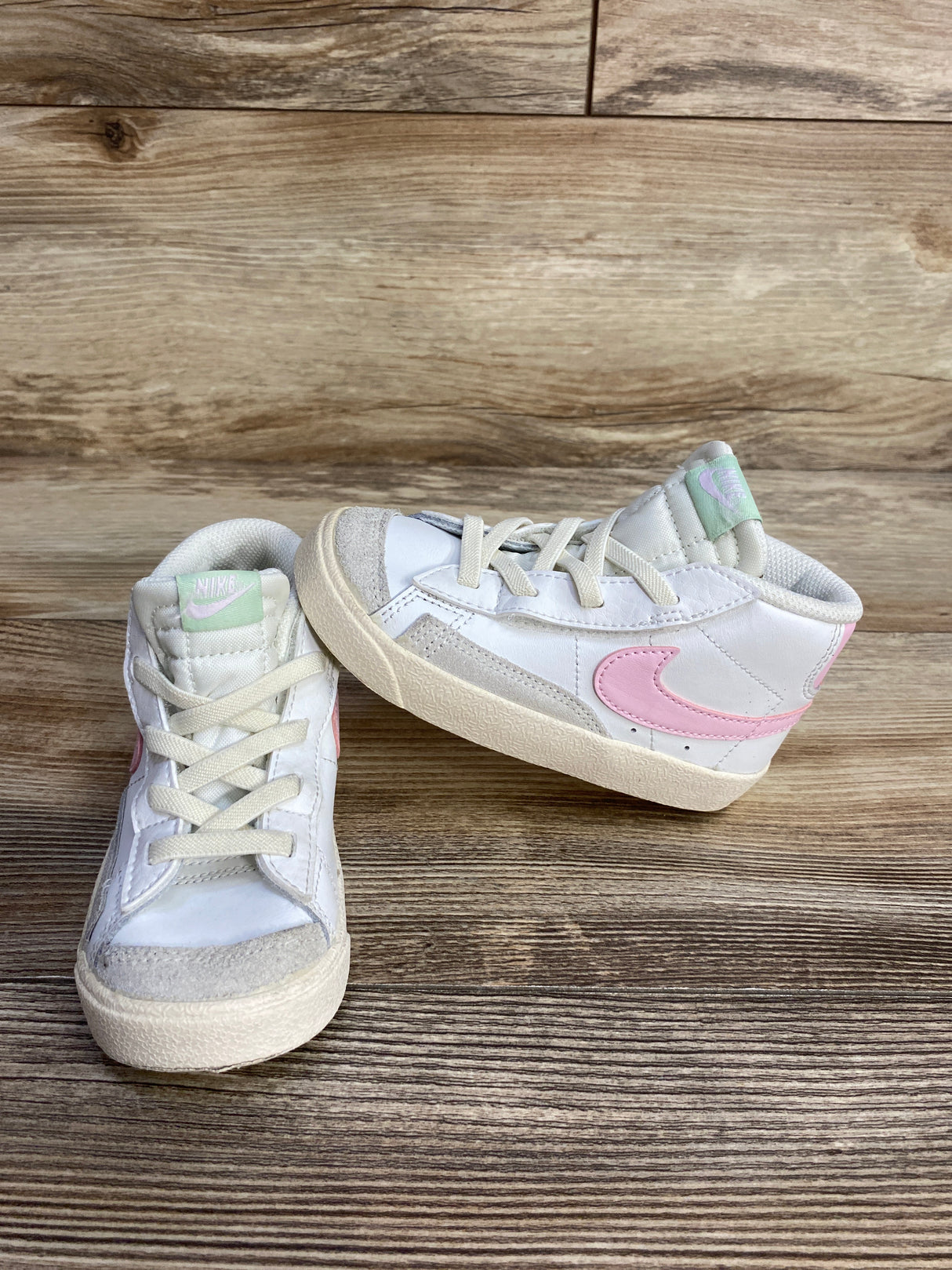 Nike Blazer Mid '77 TD 'White Pink Foam' Sneakers sz 8c