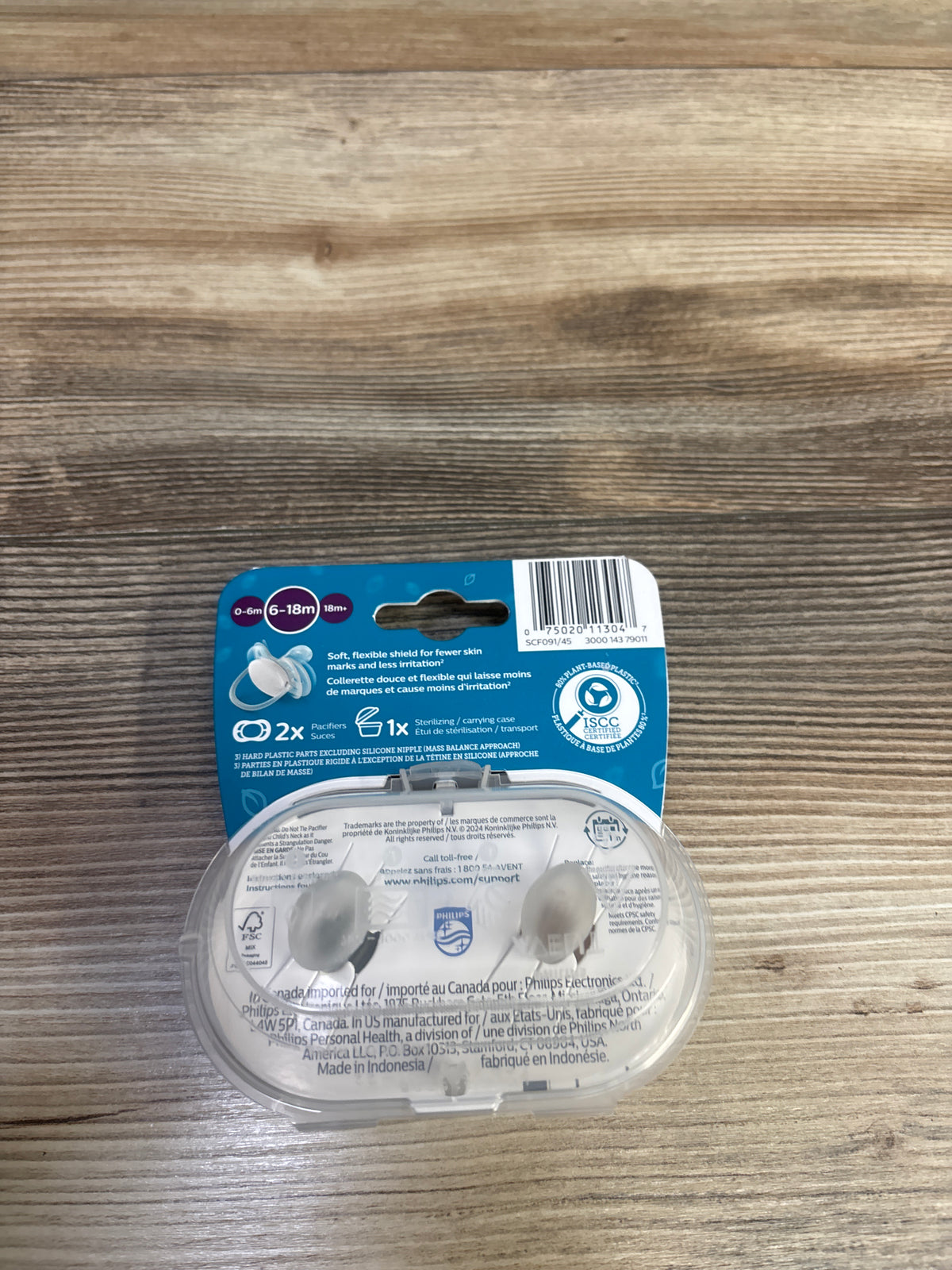 NEW Philips Avent 2pk Ultra Soft Pacifiers 6-18m
