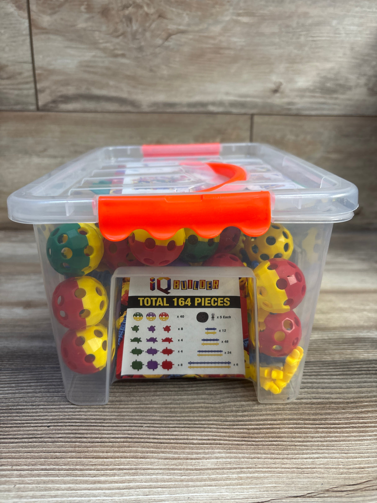IQ Builder Stem Educational Building Blocks Playset