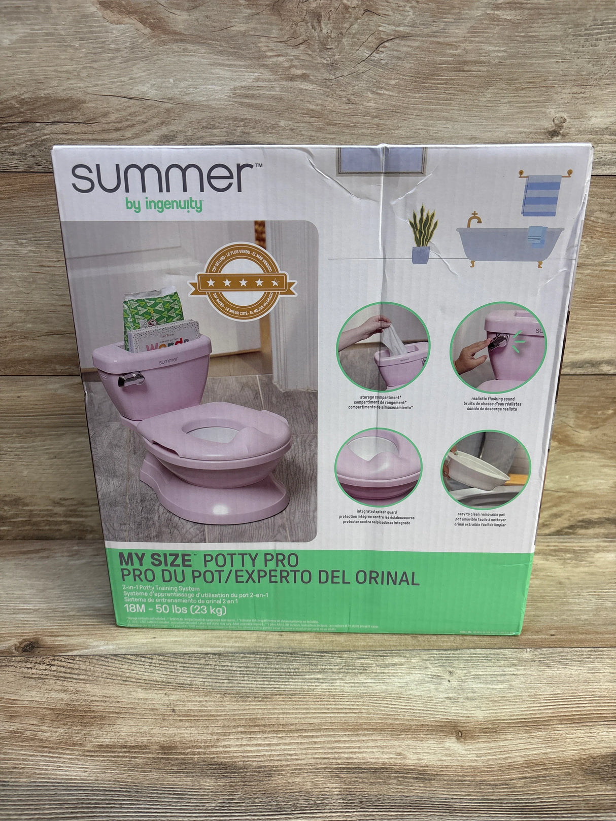 NEW Summer by Ingenuity My Size Pro Potty Chair