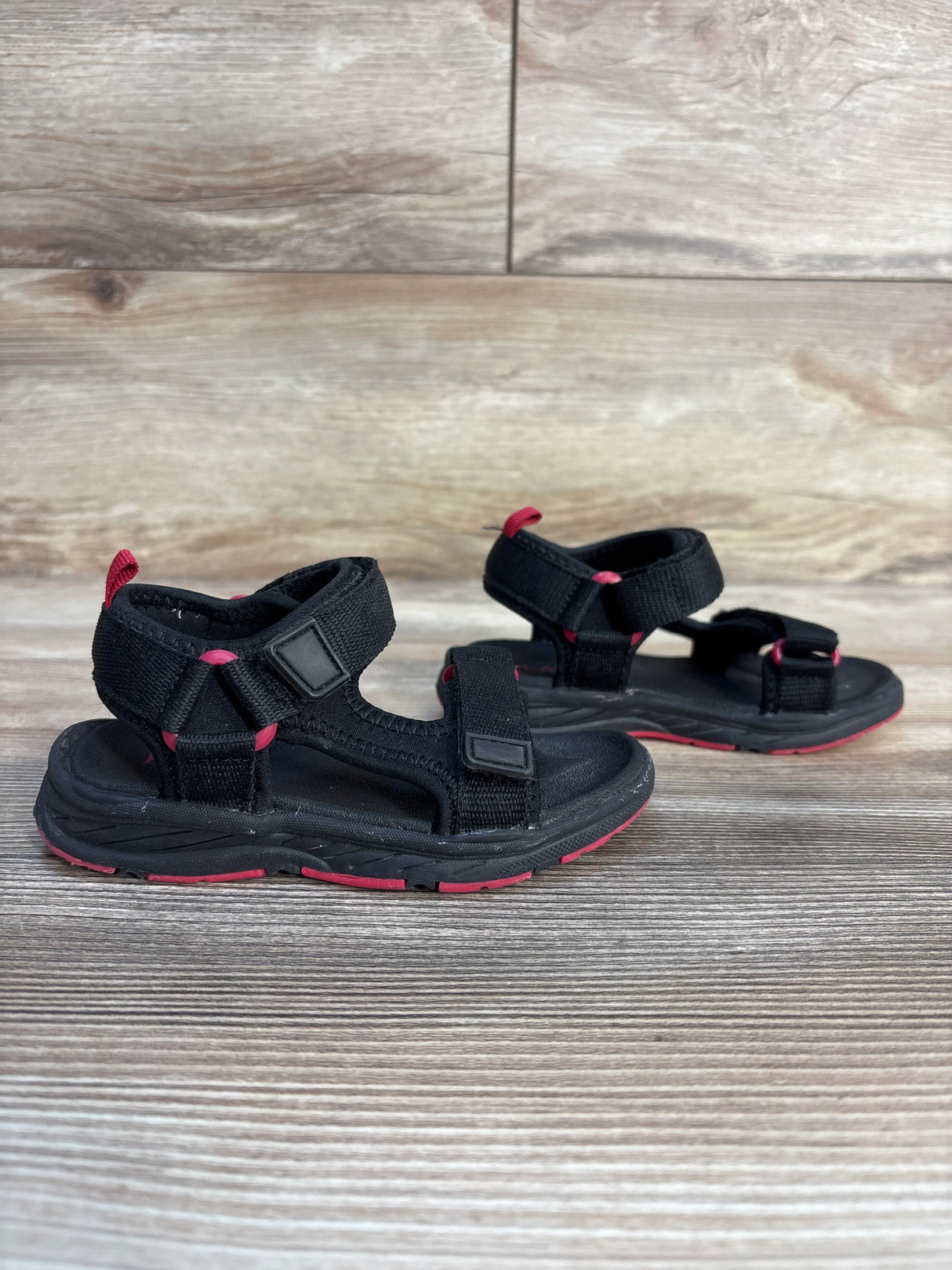 Children’s Place Webbed Sandals Black sz 8c