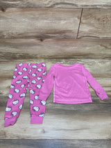 Hello Kitty 2pc Pajama Set Pink sz 2T