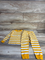Hanna Andersson 2pc Organic Striped Long John Pajama Set sz 4T - Me n Mommy To Be
