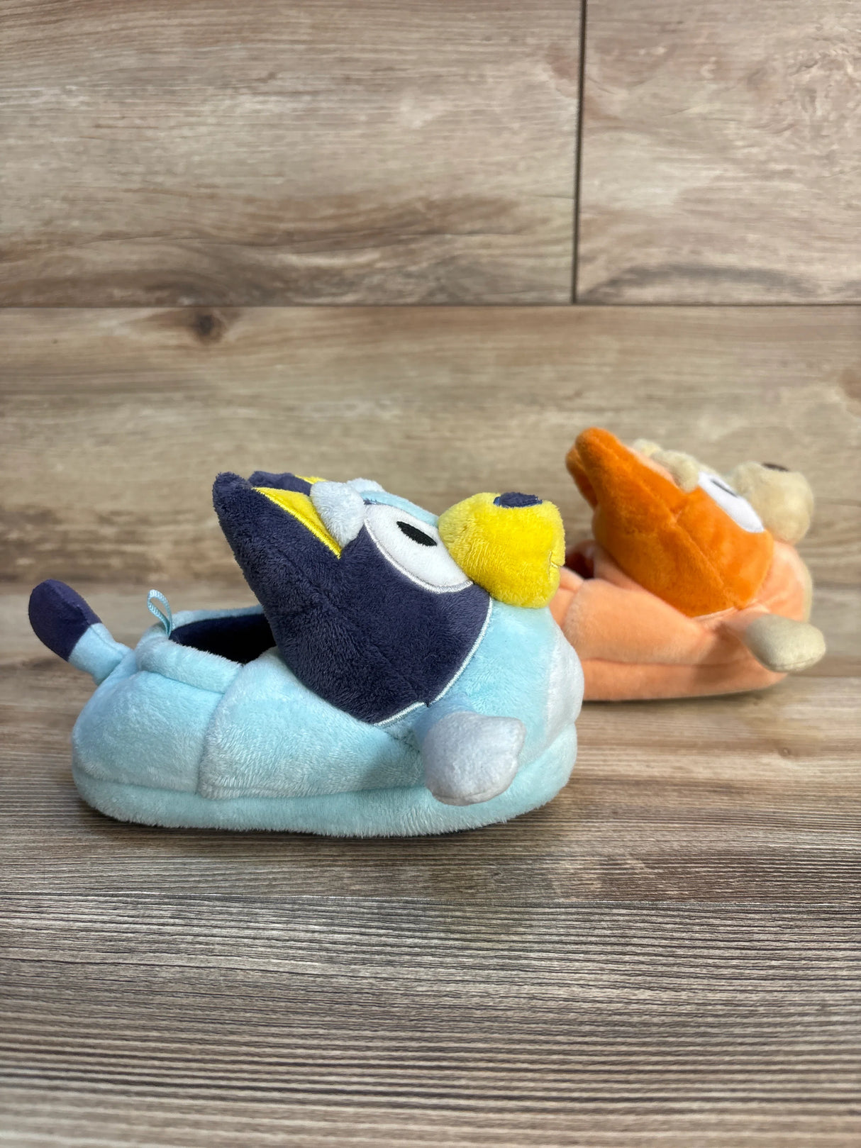 Bluey 3D Plush Slippers sz 7/8c