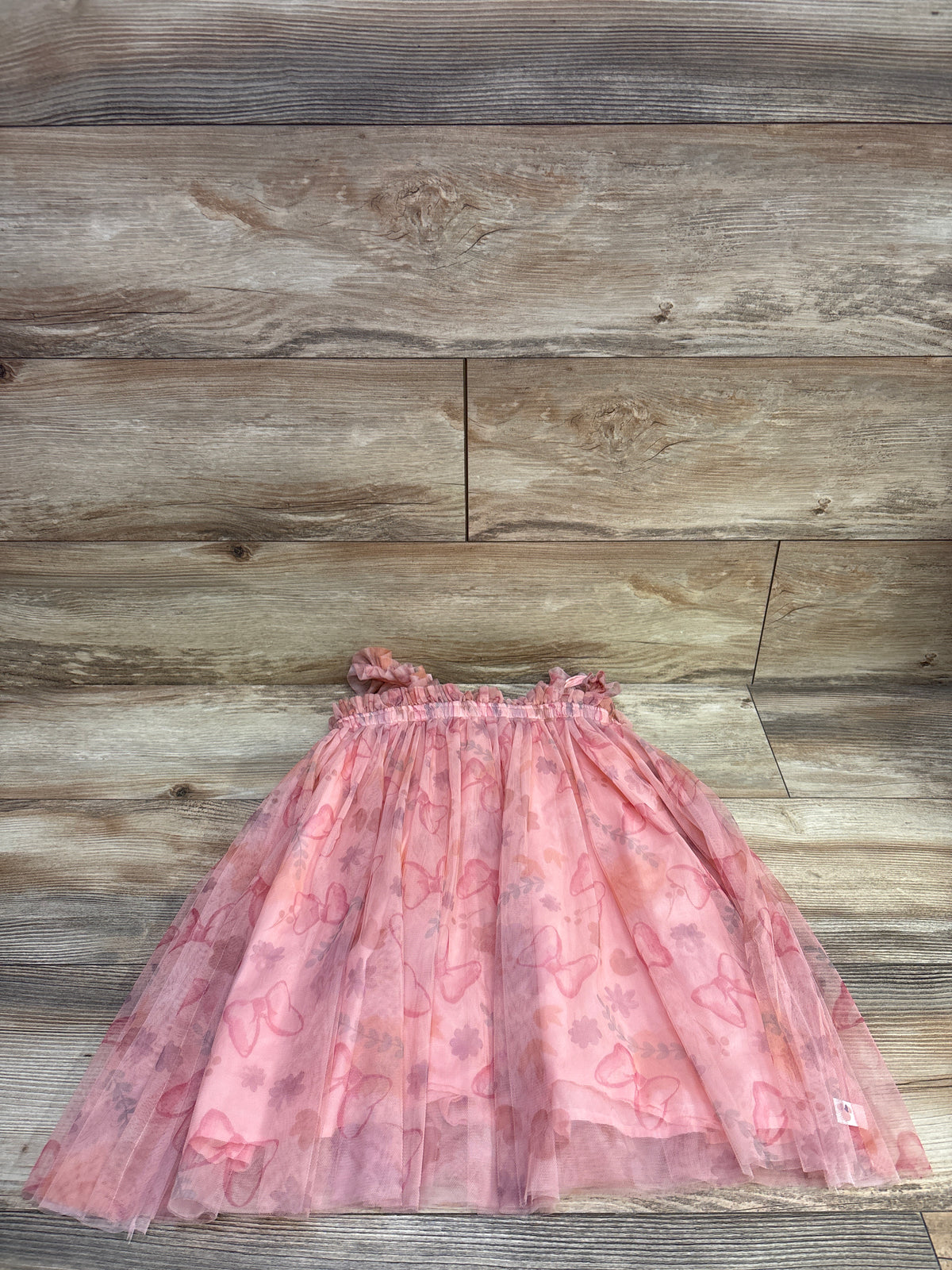 Disney Junior Minnie Mouse Tulle Dress Pink sz 5T