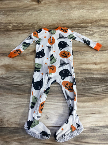 Carter's Halloween Sleeper White sz 12m - Me n Mommy To Be