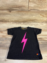 Aviator Nation Vintage Lightning Bolt Shirt Black sz 4T