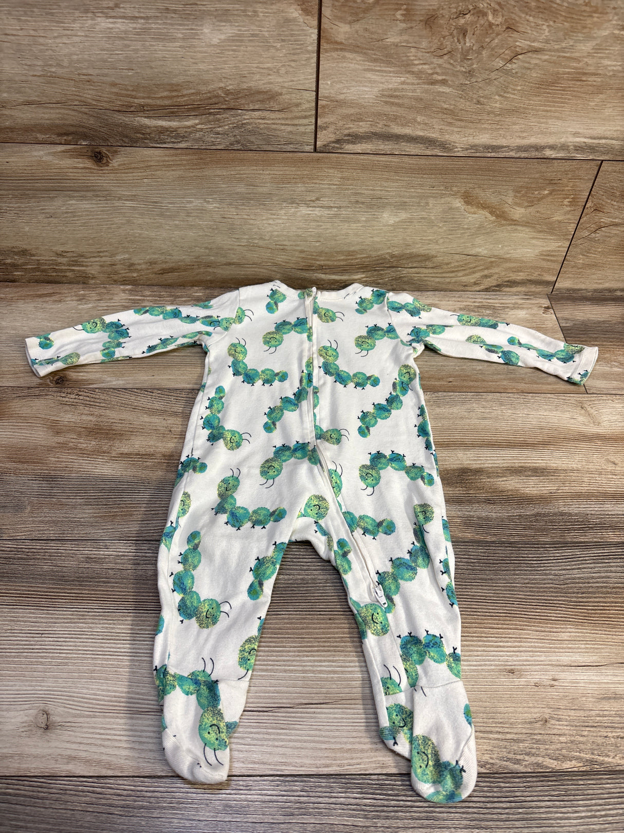 Old Navy Caterpillar Sleeper Ivory sz 6-9m