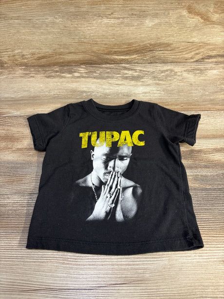 Tupac T-Shirt Black sz 18m - Me n Mommy To Be