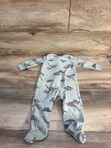 Child Of Mine Blanket Sleeper Green sz 6-9m