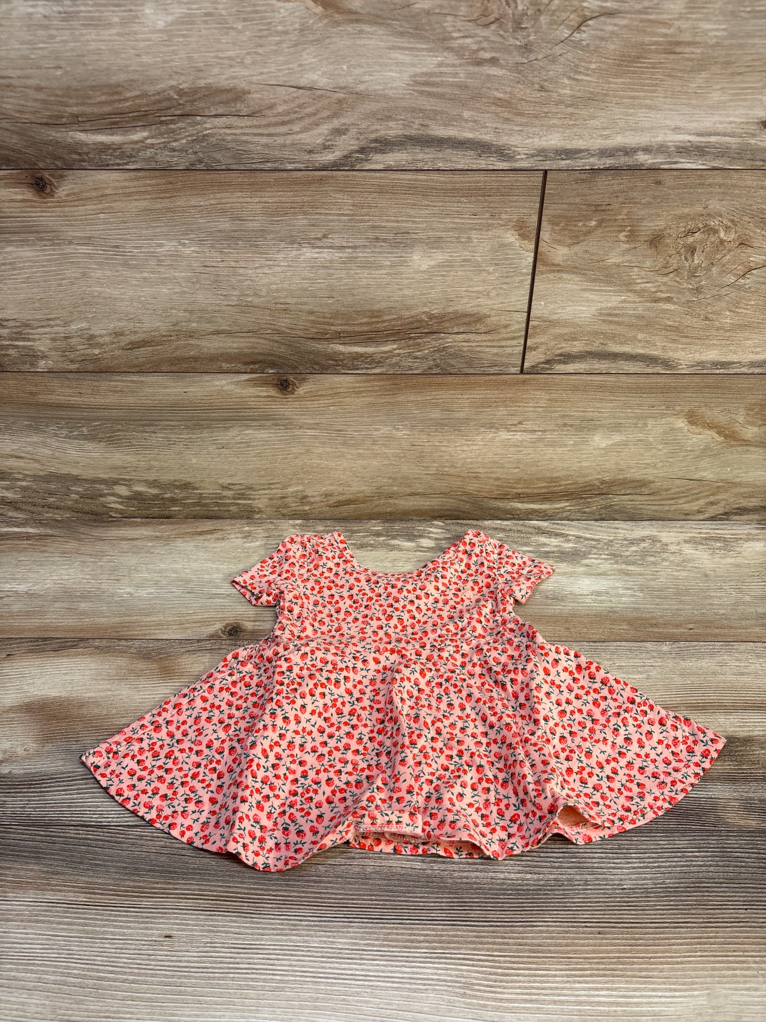 Baby Gap Strawberry Twirl Dress Pink sz 12-18m