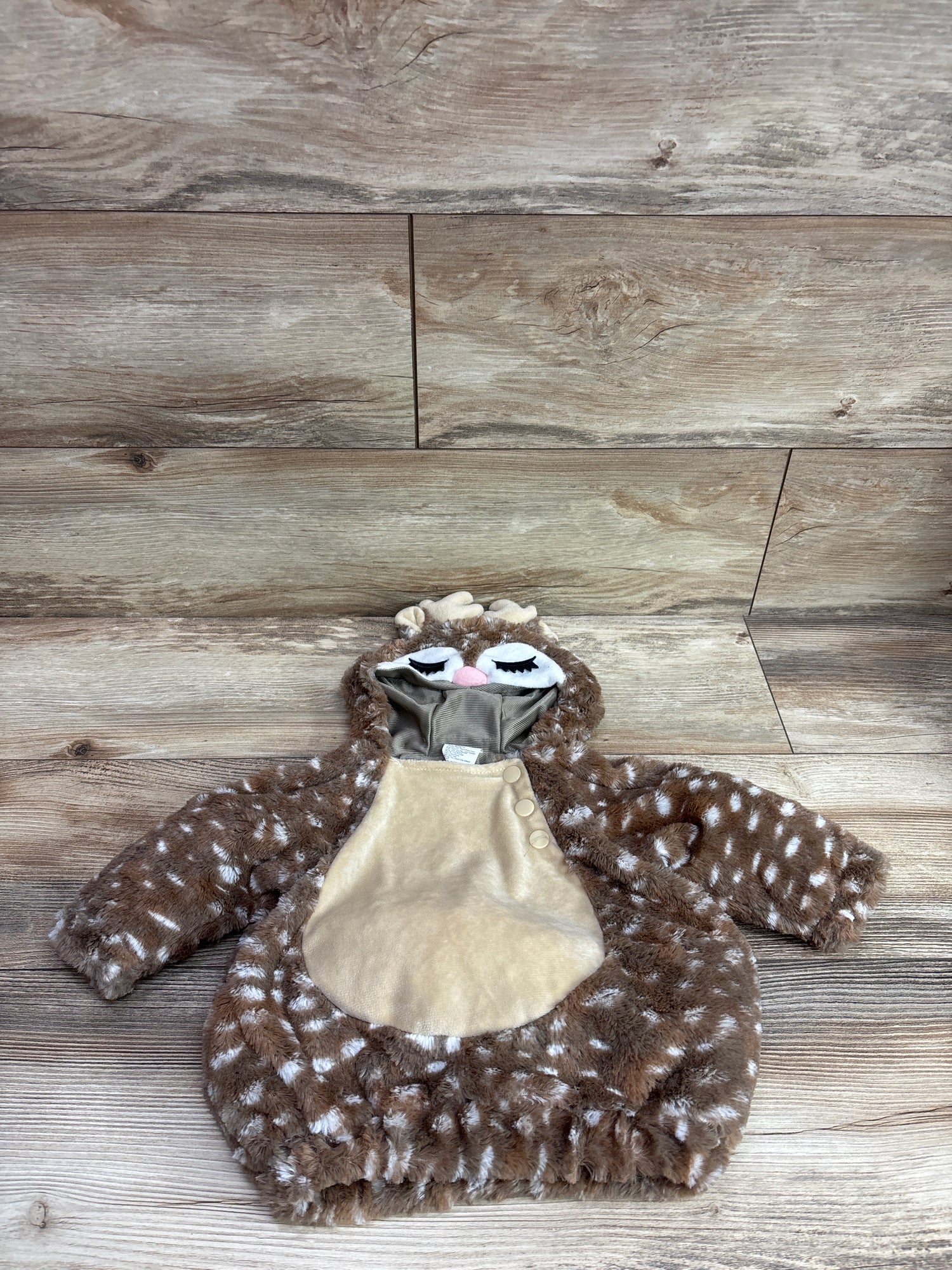 Hyde and Eek! Baby Fawn Costume Brown sz 0-6m